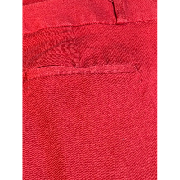 Banana Republic Sloan Red Tailored Pants Women Size 8 - Picture 8 of 8